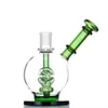 Cookahs Bongs Green Dab Pear Heady Sagle Bong Водопроводная труба внутри Feb Яйца Фильтр 6,8 дюйма 18,8 мм Совместный корабль с кварцевым Бэнгер