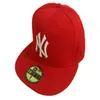 2021 mit Original -Tag New Yorker Stickereihüte Yankees Teams Logo einstellbare Kappe Outdoors Sporthut Hip Hop Caps gemischt Order6134326