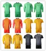 Personnalisé 2021 Toutes les équipes nationales Gardien de but du football Jersey Hommes Homme à manches longues Gardiennes Jerseys Kids GK Children Chemise Kits 10