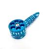 Revolver bullet shaped metal pipe pattern zinc alloy mini pipes for smoking