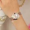 WWOOR Famous Brand Watch For Women Top Luxury Rose Gold Bracelet Ladies Fashion Dress Quartz Wrist reloj mujer 210616