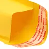 Żółty Kraft Papier Bubble Koperty Torby Mailerów Wyściełany Koperta Statek Z Bubbles Mailing Torba 10 Rozmiary