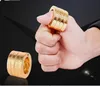 Wysokiej jakości EDC Knuckle Duster Finger Tiger Tiger Outdoor Mężczyźni i kobiety Awaryjne samokontrola Sekcja okna narzędzie Escape234E3427073748103