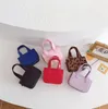 Mädchen Leopardenmuster kleine Tasche Retro Kinderhandtasche Farbe Umhängetaschen Fabrikversorgung