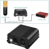 48V Phantom-voeding, bonus + XLR 3-pins microfoonkabel voor alle condensor Microfoon Muziekopnamemateriaal BM800