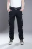 Pantaloni cargo da uomo da combattimento SWAT Pantaloni militari dell'esercito 100% cotone Molte tasche Pantaloni casual uomo elasticizzati flessibili Plus Size 28- 38 40 210930