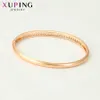 Xuping Fashion Bangle Nouvelle Arrivée Haute Qualité Bijoux Cadeaux De Luxe Or-couleur Plaqué Bracelet 52172 Q0720