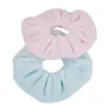 New Women Grande Ampla Microfiber Cabelo Scriando Scrunchies Towel Hair Band Para Frizz Livre Borracha Sólida Laço de Cabelo Para Esporte Yoga