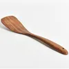 Teak Wood Tableware Spoon Colander Long Handle Wooden Non-Stick Special Cooking Spatula Kitchen Tool Utensils Kitchenware Gift