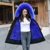 SWREDMI Thick Warm Winter Jacket Women Coat With Fur Lining Plus 5XL 6XL Hooded Female Long Parkas Snow Wear 211013