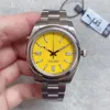 U1 Factory ST9 Clasp Mens Watch Automatic Mechanical Meacphire Glass Solid 41mm Massion Dial Yellow Men Hotes Swatches Male