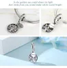 Lüks 925 Ayar Gümüş Aile Ağacı Kübik Zirkonya Boncuk Charms Ile Fit Orijinal Pandora Charm Bilezik DIY Otantik Takı Q0531