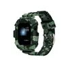 Apple Watch 44/42/40 / 38mmストラップブレスレットIWATCHシリーズSE 6 5 4 3迷彩ウォッチバンド
