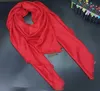 Högkvalitativa Classic Women Scarf Fashion Scarves Shawl 140 * 140cm Mens Cashmere Scarf utan låda