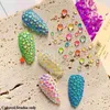 Nail Art Süslemeleri Mermaid Senfoni Boncuk Glitter Kristal Dekorasyon Matkap Aksesuarları 1440 adet 3D Dekoratif DIY W1v3 için