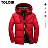 Vinter jacka mens kvalitet termiska tjocka lager snö röda svart parka manliga varma outwear mode högkvalitativa ytterkläder jackor män y1103