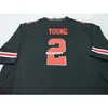 001 Ohio State Buckeyes Chase Young # 2 Real Embroidery College Football Jersey Size S-4XL of Custom Any Name of Number Jersey