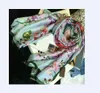 2021 Mode Seidenschalelegant Long Shawl Women Weiche Feste Farben gedruckte Schals Öl Paiting Retro Wrap1787928