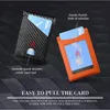 Card Holders 2021 Ultra-thin Wallet Business Men Holder Fashion RFID Carbon Fiber279k