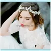 Cabelos j￳ias clipes barrettes artesanais de cristal de cristal tiara wedding wedding hedsory elegante capace