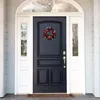 Couronne de fleurs de pivoine artificielle chaude pour porte d'entrée ferme porte de bienvenue mur fenêtre mariage fête d'anniversaire décor à la maison