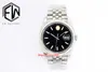 Top EW Men Wrist-Wrist Wistres Watches 36mm 126234 Inoxydable 904L Black Silver Dow