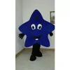 High Qualit Blue Star Mascot Kostym Halloween Jul Cartoon Character Outfits Suit Advertising Leaflets Clothings Carnival Unisex vuxna outfit