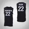 Nikivip Xavier Musketeers College 14 Nick Vanderpohl 20 Ramon Singh 21 Zak Swetye 22 A.J. Frazier basketball jersey heren genaaide aangepaste nummernaam