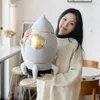 豪華な宇宙飛行士と宇宙船のおもちゃぬいぐるみソフトサイエンスフィクションのタイプソフト人形子供おもちゃ玩具子供誕生日プレゼント201207720046