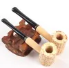 Corncob Pipe Handmade Wooden Corn Cob Tobacco Pipe Disposable Natural Costume Accessory Herb Hammer Spoon Cigarette Filter Tools Accessories