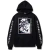 Japanska anime mode män kvinnor unisex cool tröja casual pullovers kujo jotaro hoodie höst enkel klassisk h0910