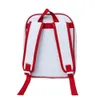 Lace Canvas Baseball School Bags 25pcs lot US Warehouse Travel Laptop Backpack Women Boy Girl Kids Double Straps Book Bag DOM1946