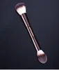 Hourglass Ambient Lighting Edit Makeup Brush Double Ended Multifunktionell ansikte Bronzer Blush Powder Cosmetic Brushes2535529