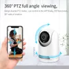 Tuya Smart Life 1080P Wi-Fi IP-камера 2МП Беспроводное домашнее наблюдение за безопасностью Двухсторонний аудио Детский монитор Авто отслеживание