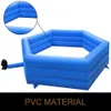 Dostosowane gry na świeżym powietrzu PVC nadmuchiwane gaga ball pit gagaball kickball boc są dostarczane z elektryczną dmuchawą powietrzną na rodzinną szkołę sportową zajęcia sportowe