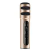 Karaoke Microphone Draagbare Handheld Karaoke Mic Luidspreker Machine voor Kerstverjaardag Home Party Golden