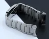 22mm fast rostfritt stålklocka för Tudor Black Bay 79230 79730 Heritage Chrono Watch Strap Wrist Armband på No Rivet H0915295N