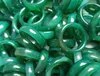 Natural Green Chalcedony Agate Rings Ship Ping X1910A10013154098