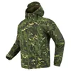 Hunting Jackets Outdoor Fleece Warm Hiking Softshell Waterproof Windbreaker Coats Military Tactical Camo Outerwear ClothingHunting