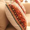 Taie d'oreiller géométrique housse de coussin maison décorative broderie taies d'oreiller brodé jeter s pour canapé Y200103 s