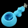 Shisha Hookah Water Dymanie Pipe Silikonowy Wąż Joint Beaker Bong Oil Rat Bongs Rury Wysokość 14.1 "