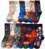 Women Long Sock Gaiters Cartoon Print Creative Fashion Personalized Novelty Men Women Socks Winter Warm Comfortable Cotton Socks