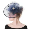 blue dress hats