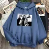 Tokyo revengers print sweatshirts hoodie man tecknad anime hajuku lös hooded pullover manlig höst vinter ny mode hoody h1227