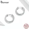 Bamoer Ear Hoops 925 Sterling Silver Luxury Hoop Earrings for Wedend Engagement Jewelry Giftsアクセサリー2103118591047