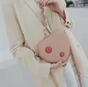 Дизайнерская женская сумка для плеч Прекрасный крест Body PU сумка мода и небольшой свежий стиль кошелек карманный карман милый сердечный