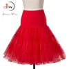 Rokken Vintage 50s 60 Baljurk Tutu Rok Swing Rockabilly Petticoat Onderrok Crinoline Fluffy Pettiskirt voor bruiloft 210724