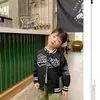 Jackor Vår Purple Baseball Jacka Stora Barnkläder För Tonåringar Tonåringar Tjejer Boys Cardigan Barn Outwear Coats Hoodies Windbreaker