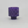 510 Snake Skin Resin Drip Tips Honycomb Cobra Dripper Tip for TFV8 TFV12 Big Baby with Candy Package