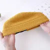 니트 모자 가을 겨울 여성 니트 커프스 멜론 비니 모자 패션 거리 힙합 모자 한국 따뜻한 yuppie 보닛